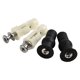 thumbnail image 3 of Toilet Seat Cover Close Top Fix Screws Nut Lid Pan Fixing HINGES Hole Fitting, 3 of 11