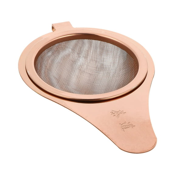 Mobutofu 1Pc Tea Sieve Metal Tea Strainer Catch Tea Leaves for Tea Lovers 12X7.3CM