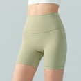 thumbnail image 4 of Pantalones cortos de yoga de primavera y verano para mujer, mallas de cintura alta para levantar la cadera, pantalones cortos deportivos y de fitness, 4 of 4