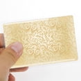 thumbnail image 5 of Fengek 50 paquetes de fundas transparentes para tarjeteros, fundas protectoras impermeables para tarjetas de visita, fundas suaves de PVC para tarjetas de crédito, licencia de conducir, 5 of 5