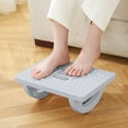 thumbnail image 2 of Comfortable Foot Stool Ergonomic Footrest With Foot Massage Feet Stand For Office & Home, 2 of 4