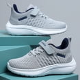 thumbnail image 4 of enyan Boys Shoes Running Shoes Lightweight Sport Girls' Athletic Shoes (Toddler/Little Kid/Big Kid) Grey,13, 4 of 7