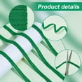 thumbnail image 4 of Braid Tirm for Sewing 27 Yards 1/4 inch Green Gimp Ribbon Polyester Basic Fringe for DIY Crafts Jewelry Making, 4 of 9