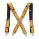 thumbnail image 4 of Tirantes para pantalones de hombre Amarillo, 4 of 9