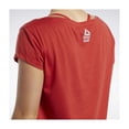 thumbnail image 4 of Camiseta Gráfica Reebok Forging Elite Fitness para Mujer Rojo XS, 4 of 6