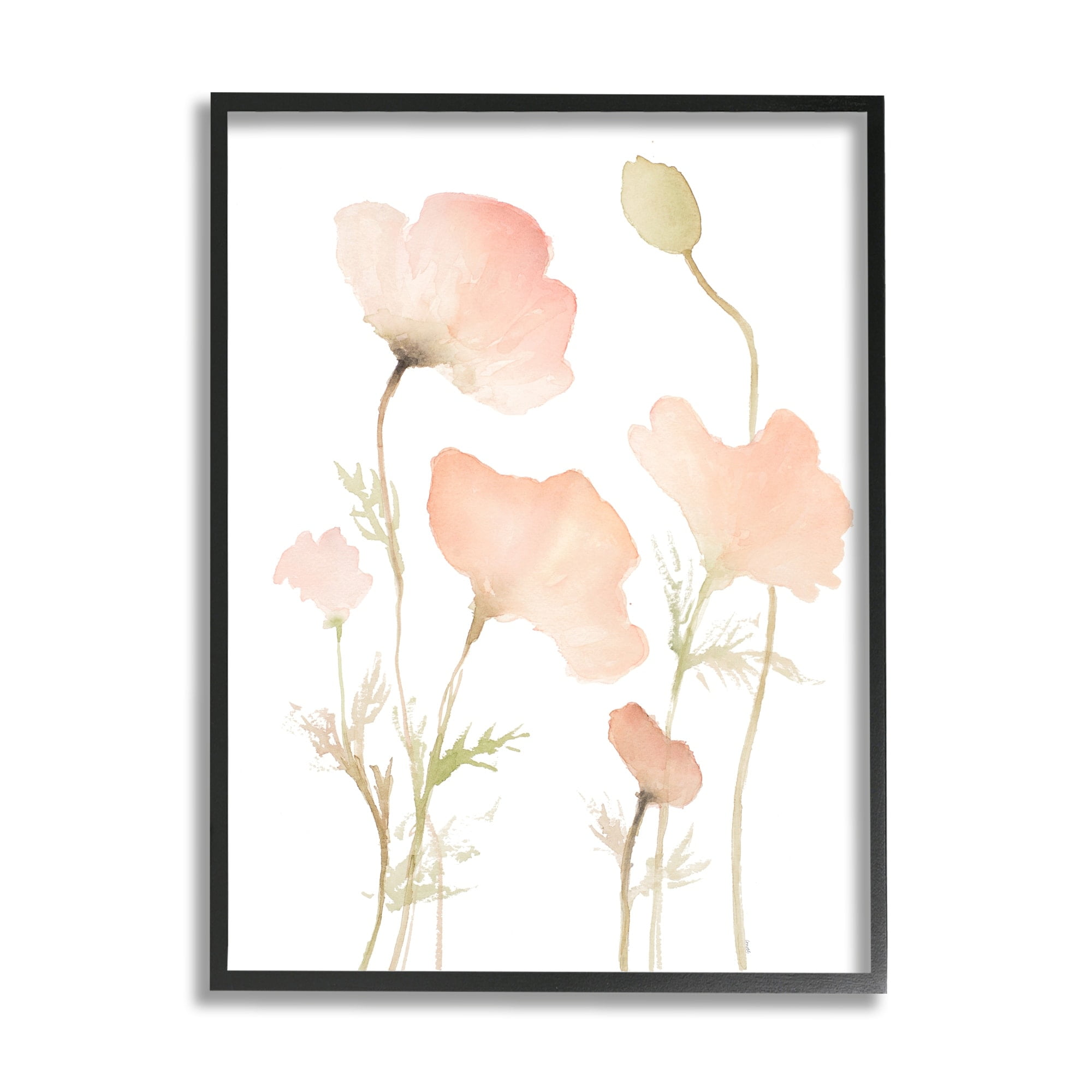 Stupell Industries Blooming Pink Florals Blush Cottage Spring Flowers, 11 x 14, Design by Lanie Loreth