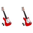 thumbnail image 1 of 2X Juguete de Guitarra de 17 Pulgadas para NiñOs, Instrumentos Musicales de Guitarra EléCtrica de 4 Cuerdas para NiñOs, Juguete de Instrumento ElectróNico PortáTil,B, 1 of 5