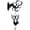 A #54, variant on Halloween Front Porch Metal Wind Chime,Black Iron Ghost Dead Tree Silhouette Hanging Bell Wind Chime,Outdoor Yard Entryway Holiday Decoration A