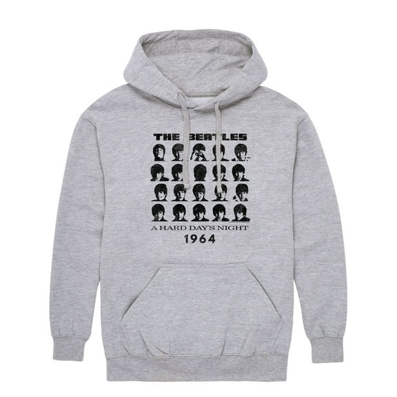 The Beatles - Hard Days Night - Men's Pullover Hooded Fleece Sweatshirt