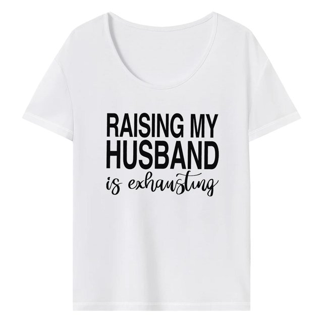 Camiseta para mujer Ropa deportiva Casual Verano Tops para vacaciones Viaje Uso diario M