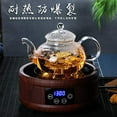 thumbnail image 4 of Glass Teapot With Infuser,Borosilicate Pot for Loose Tea, Bagged and Flowering Teas, 4 of 10