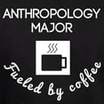 thumbnail image 3 of CafePress - Anthropology Major Fueled By Coffee Hoodie - Pullover Hoodie, Classic, Comfortable Hooded Sweatshirt, 3 of 4