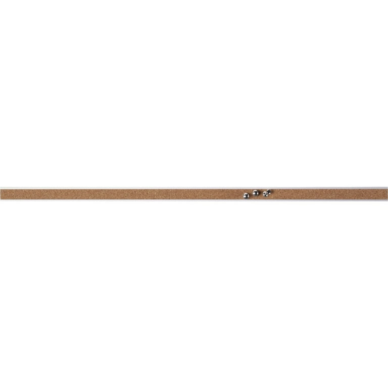 Lorell Cork Strip Bulletin Bar - 36 Lorell Cork Strip Bulletin Bar - 36