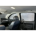 thumbnail image 3 of Side Window Front Row Sunshades for 2019-2023 Ford Ranger Pickup Truck 4Dr 4Door Super Crew Cab (Set of 2), 3 of 9