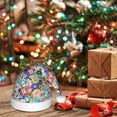 thumbnail image 6 of Vsdgher Colored Casino Chips Christmas Hat, Santa Hat for Kids Xmas Holiday Hat Red Classic Christmas New Year Festive Party Supplies, 6 of 6