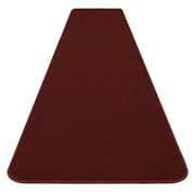 Skid-resistant Carpet Runner - Burgundy Red - 6 Ft. X 27 In. - Many Other Sizes to Choose From