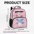 thumbnail image 6 of Aplkyhs Cute Axolotl Adorable Backpack Lightweight Casual School Bookbag for Kids 9-12 Water Resistant with Padded Straps for Daily Use, 6 of 6