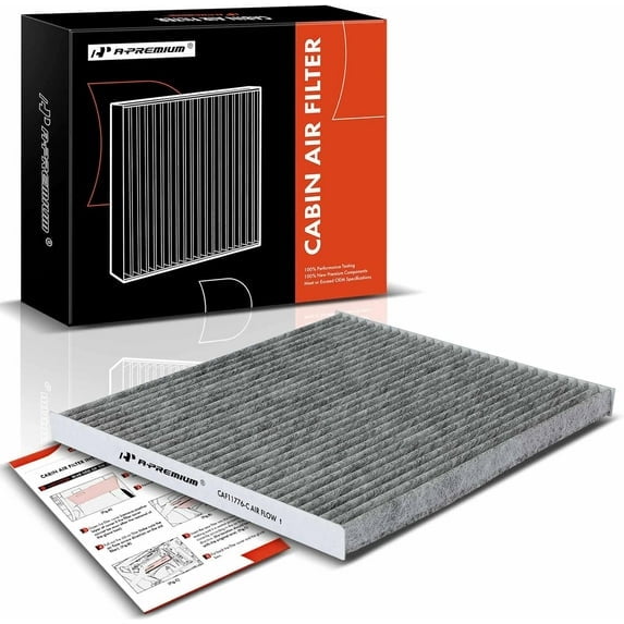 A-Premium Cabin Air Filter with Activated Carbon Compatible with Nissan & Infiniti Models - Altima 2013-2018, Murano 2015-2023, Pathfinder 2013-2020, Maxima 2016-2023, QX60 2014-2020, JX35 2013