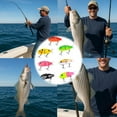 thumbnail image 5 of 2PCS Mini Glide Bait for Bass Fishing,Raptor Fishing Lure,Freshwater Saltwater Multi Jointed Swimbait Wobbler,Glide Baits for Bass Amazing Fishing Gear Gifts for Family, 5 of 6