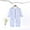 Blue#01, variant on TMOYZQ Newborn Baby Boys Girls Bodysuit Jumpsuits Button Down Long Sleeve Cotton Rompers Overall Summer Lightweight Infant Outfit Pajama