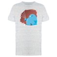 thumbnail image 1 of Chubby Bird With Smartphone T-Shirt Men -Image by Shutterstock, Male Large, 1 of 2