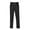 Black, variant on FcBaudy Full Length Pants Men Casual Pockets Button Zipper Vintage Pants-bottoms Stage Pants Trousers Men Polyester Pants
