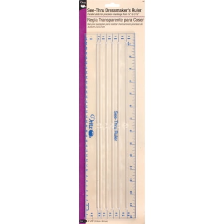 UPC: 0072879110609 | Dritz See-Through Dressmaker s Rule 4 X15 –