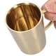 thumbnail image 1 of Taza de café de doble pared, taza de agua de acero inoxidable 304 de 340 ml con asa, taza de agua aislada, diseño elevado, 1 of 12