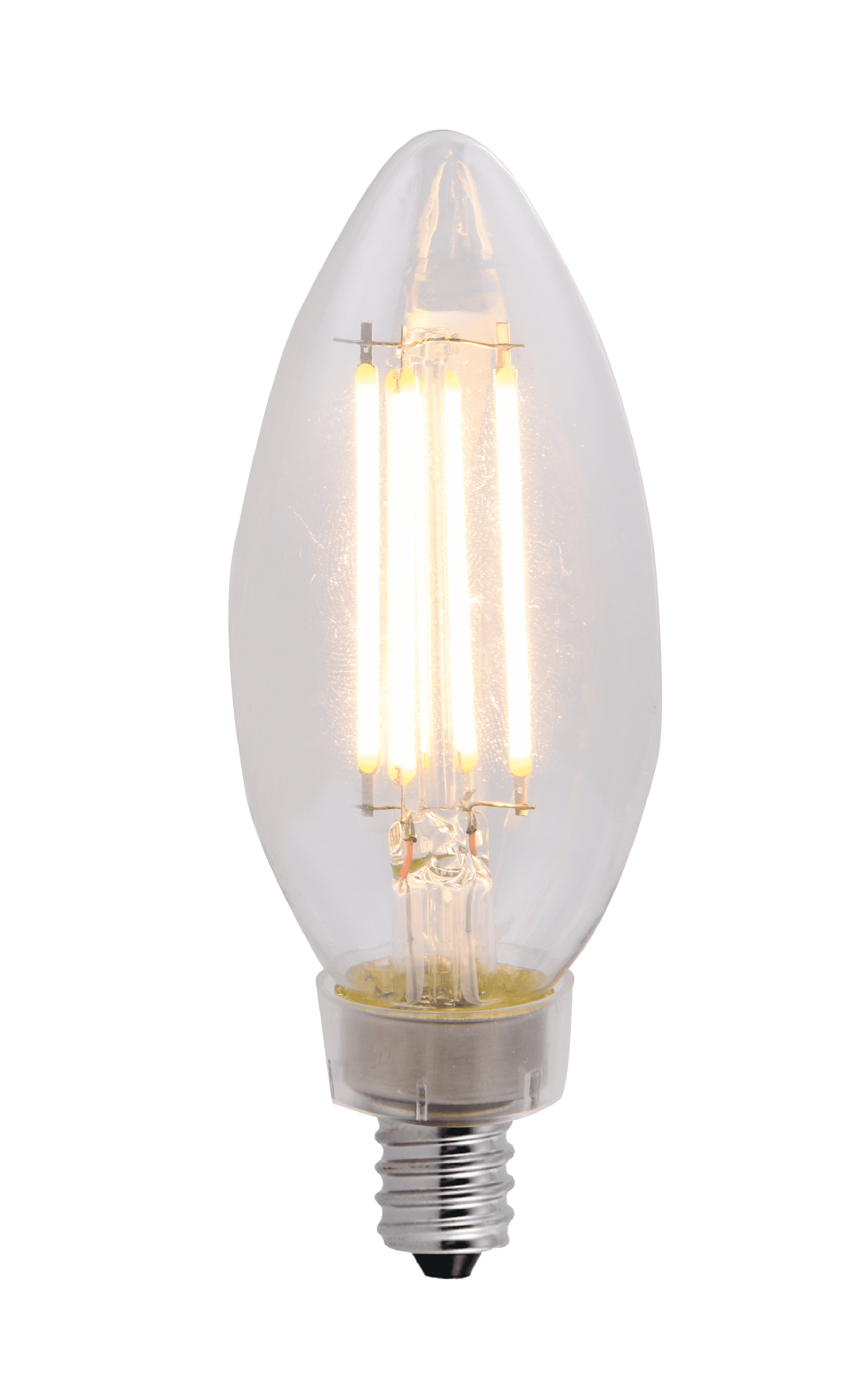 Vintage Style Light Bulb 25 Watt Replacement GE 2.8 Watt LED Warm Candle 
