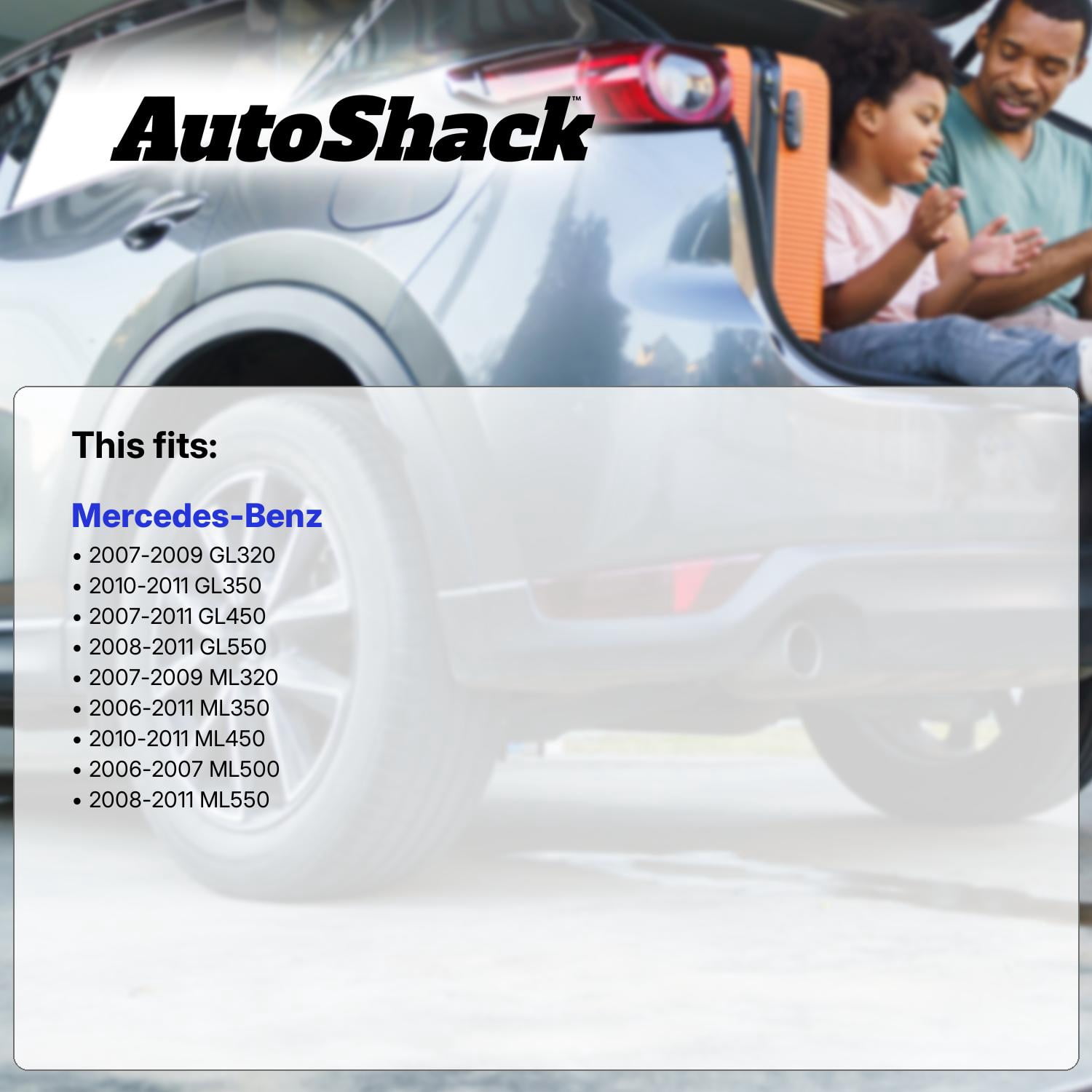 AutoShack Front Right Upper Control Arm and Ball Joint with Bushings for Mercedes-Benz, ML350 2006-2011 GL450 2007-2011 GL550 2008-2011 ML320 2007-2009, AWD RWD V6 3.0L 3.5L V8 4.7L 5.5L