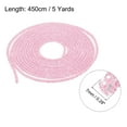 thumbnail image 2 of Uxcell 5 Yard 7mm Glitter Sequins Rope Sequins Rhinestone Tube Cord for DIY Clothing Jewelry Pink, 2 of 5