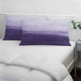 thumbnail image 4 of Purple Ombre Pillow Covers 12"x20", Modern Abstract Art Ocean Oil Painting Soft Brushed Microfiber Breathable Throw Pillow Covers, Decorative Pillowcase with Zipper for Couch Sofa Bedroom Living Room, 4 of 9