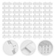 thumbnail image 2 of CUITING Plastic White Garden Picket Fence - Pack of 5 - Easy Install, 2 of 5