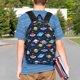 thumbnail image 4 of Easygdp Planets And Stars Mochila Ligera de 15 Pulgadas para Estudiantes, Mochila Cómoda para la Escuela y Viajes, Correas Ajustables, 4 of 6