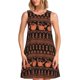 thumbnail image 1 of Disketp Vintage Pumpkin Pattern para Vestido sin Mangas para Mujeres, Vestidos de Verano para Mujeres, Casual y Holgado para la Playa, 1 of 7