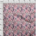 thumbnail image 3 of oneOone Silk Tabby Rose Pink Fabric Florals Diy Clothing Quilting Fabric Print Fabric By Yard 42 Inch Wide-36, 3 of 6