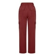 thumbnail image 5 of Woman Cargo Pants High Waisted Hiking Pants Lightweight Jogger Trendy Womens Clothes, 5 of 8