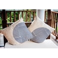 thumbnail image 3 of 20" x 20" Simply Daisy Big Circle Indoor/Outdoor Pillow, Nautical Navy Qty 1, 3 of 6