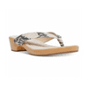 Madden Girl Women's Saassy Thong Sandal Brown Size 7.5 M