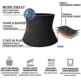 thumbnail image 3 of Men Abdomen Reducer Sauna Fitness Sweat BeltL-XL, 3 of 5