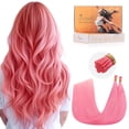 thumbnail image 1 of Extensiones de cabello DOORES I-Tip, color rosa claro, 22 cm, 25 g, cabello humano, 1 of 9