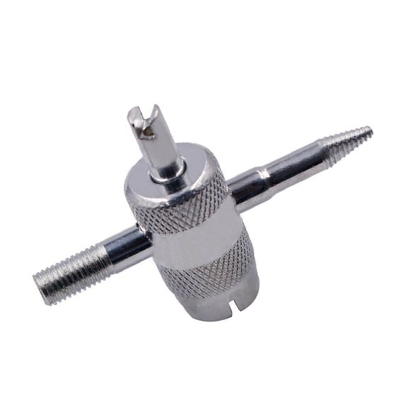 Tire Core Key Deflation And Installation Tool, Car Tire Inner Tube, 4-In-1 Valve Core Wrench