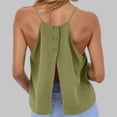thumbnail image 2 of Gyexs Womens Summer Halter Crop Tank Tops Y2k Going Out Sleeveless Tee Shirts Open Back Beach Camisole (Green, XXL), 2 of 6