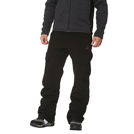 Small Mens Pants - Gerry Mens Ski Pant 4-Way Stretch, Black, Small - NEW
