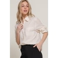 thumbnail image 4 of Long Sleeve Linen Blend Shirt, 4 of 5