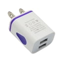 thumbnail image 1 of 2A Quick Charging Dual USB Ports LED Poratble  Phone Home Office Charger US Plug, 1 of 10