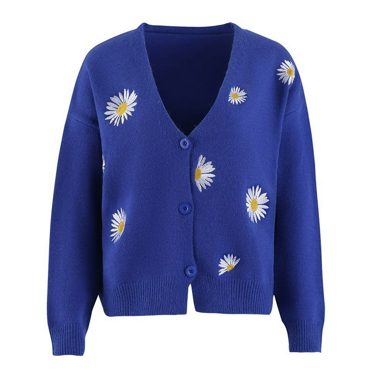 Blue Cardigan Sweaters For Women Cardigan Sweaters For Women Kimono Beach  Cover Up Short Cardigans For Women sweaters under one dollar less than 5  dollars items aesthetic cheap stuff under 1 dollars