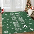 thumbnail image 2 of Merry Christmas Welcome Mat Outdoor Coir Doormat, with Heavy-Duty PVC Backing, Kitchen Rugs and Mats Washable Non-Skid Kitchen Mats Christmas Decorative Runner Rugs for Outdoor/Indoor Uses 9'x12', 2 of 9