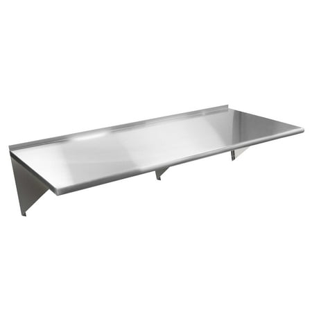 GRIDMANN NSF Stainless Steel Kitchen Wall Mount Shelf ...
