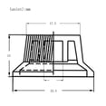 thumbnail image 4 of Guitar Potentiometer A250K B250K Volume Tone Control Switch Tip Knob Accessories Parts, 4 of 9